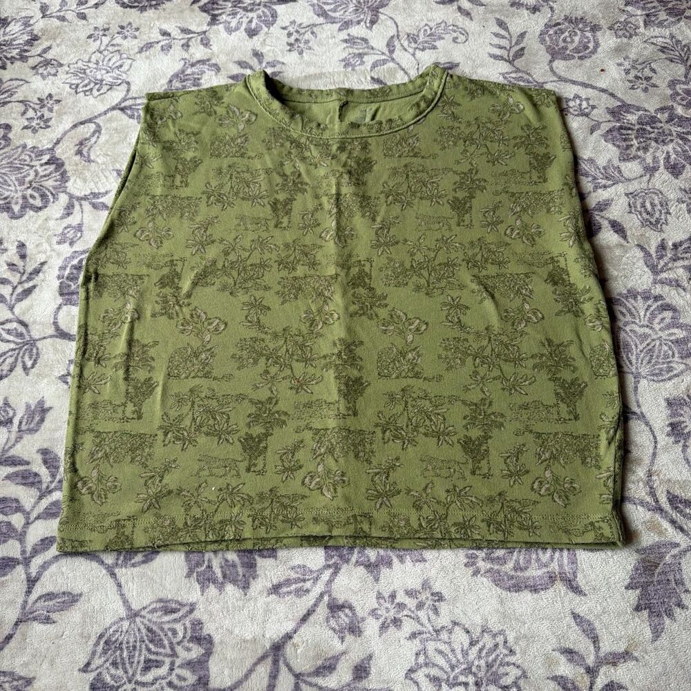Aerie Women's Green Shirt